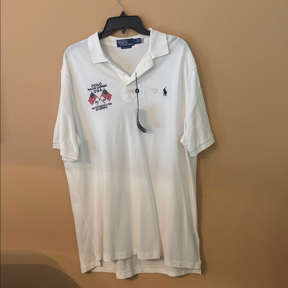 Polo Ralph Lauren White Polo Shirt